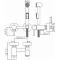 Гигиенический душ Argo Leda 2507/2L LEDA со смесителем, хром - 2