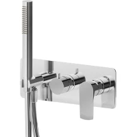 Смеситель для ванны Newform Haka 72069E.21.018 встраиваемый, с душевым гарнитуром, хром