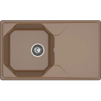 Кухонная мойка GranFest Unique 840L 84x50 см, терракот