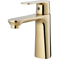 Смеситель для раковины Arrow AMP11848J без донного клапана, золотой