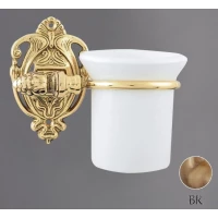 Стакан с держателем бронза Art&Max Impero AM-1230-Br