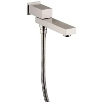 Излив для ванны Grocenberg GB058NK 215 мм, никель