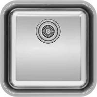 Кухонная мойка KuchenStern Rund 45 650SS60 44,5x44,5 см, нержавеющая сталь