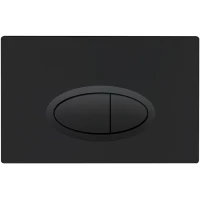 Кнопка смыва BelBagno BB054NERO для инсталляции, черный матовый