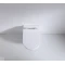 Унитаз подвесной beWash Lusso BKWHR004550 безободковый, торнадо, с сиденьем микролифт, белый - 13
