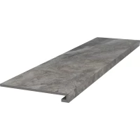Ступень клееная Kerama Marazzi Гриджио серый обрезной 33x119,5 DL502820R/GCF 