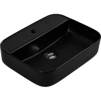 Раковина-чаша Aquatek Вега AQ5506-MB 50x39,5 см, накладная, черный матовый