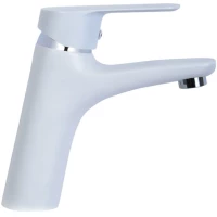 Смеситель для раковины Славен Коттедж Серия-Г СЛ-ОД-Г1Б белый