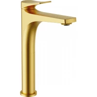 Смеситель для раковины Splenka S54.15.03 золотой матовый