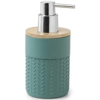 Дозатор для жидкого мыла Gedy Thea TH80(47) настольный, зеленый/бамбук