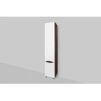 Пенал Am.Pm Like M80CSR0356VF напольный R, белый глянец/венге