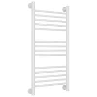 Полотенцесушитель водяной 800x400 перемычка выгнутая белый глянец Сунержа Богема+ 12-0221-8040