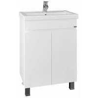 Тумба белый глянец 56,5 см Санта Марс 700240