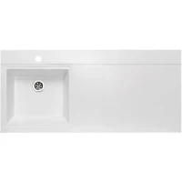 Раковина над стиральной машиной 105x48,4 см Runo Гамма 00-00001119