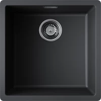 Кухонная мойка Omoikiri Tetogranit Yamakawa 45T Integra-BL 4997257 45,6x45,6 см, черный