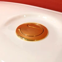 Кнопка двойная, механическая (для тросика) Migliore 20523 золотой