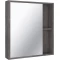 Зеркальный шкаф 60x65 см железный камень L/R Runo Эко 00-00001325 - 1
