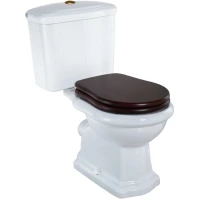 Унитаз-компакт Migliore Bella 31097 белый, фурнитура бронза