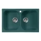 Кухонная мойка AquaGranitEx зеленый M-15(305) - 1