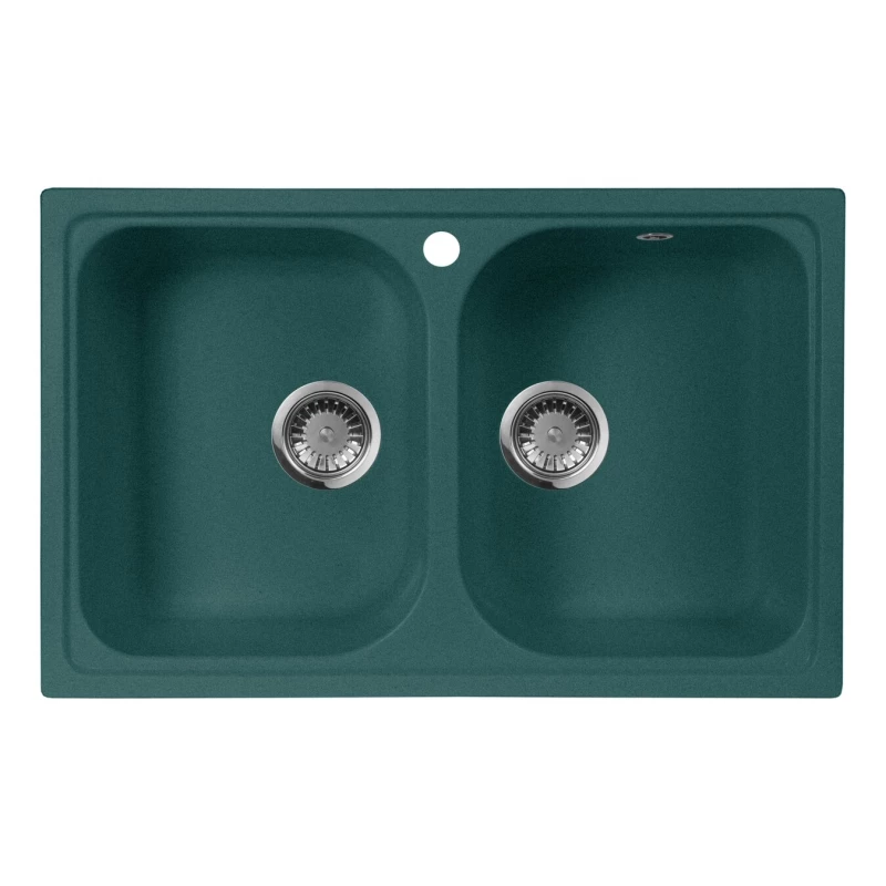 Кухонная мойка AquaGranitEx зеленый M-15(305)