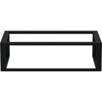 Консоль для раковины Санта 900145 черный матовый