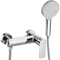 Смеситель для душа Rea Veneta REA-B6421 с душевым гарнитуром, хром