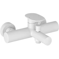 Смеситель для ванны Ravak Spring SG 022.10WHM X070569 белый матовый