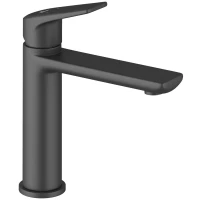 Смеситель для раковины Wellsee ICON! for life 182302000 черный матовый