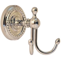 Крючок Magliezza Kollana 80502-CR двойной, для ванны, хром