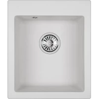 Кухонная мойка Granula 4201, АРКТИК 41,5x49 см, белый