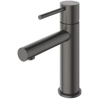 Смеситель для раковины Cezares Relax RELAX-LS2-GM с донным клапаном, оружейная сталь матовый