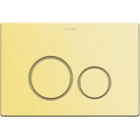 Кнопка смыва Boheme 649-G для инсталляции, золотой