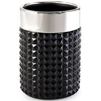 Стакан Kassatex Parc East Bricks Black ATS-T-BK