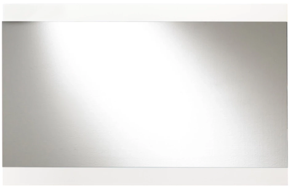 Зеркало 120x80 см белый глянец Style Line Даллас СС-00000393