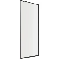 Боковая стенка Knotlor Shell SP090CG0GM 90 см, профиль вороненая сталь, стекло прозрачное