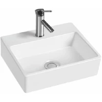 Раковина CeramaLux 9135 33,5x29 см, подвесная, белый