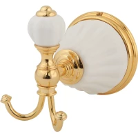 Крючок Migliore Olivia ML.OLV-60.609.BI.DO двойной, для ванны, золотой