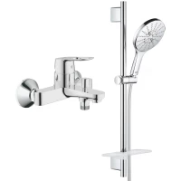 Смеситель для ванны Grohe BauLoop 23341000 + 26591000