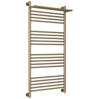 Полотенцесушитель водяной 1200x600 золотой шелк Сунержа Богема с полкой+ 32-0223-1260