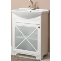 Тумба с раковиной белый матовый 66 см Atoll Палермо PALERMO66TWMAT/ST