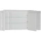 Зеркальный шкаф 119x60 см с подсветкой белый Aquanet Лайн 00164935 - 4