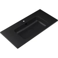 Раковина Style Line Соул СС-00002626 100x48 см, накладная, антрацит