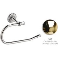 Полотенцедержатель кольцо Stil Haus Regal RG07(16) золотой