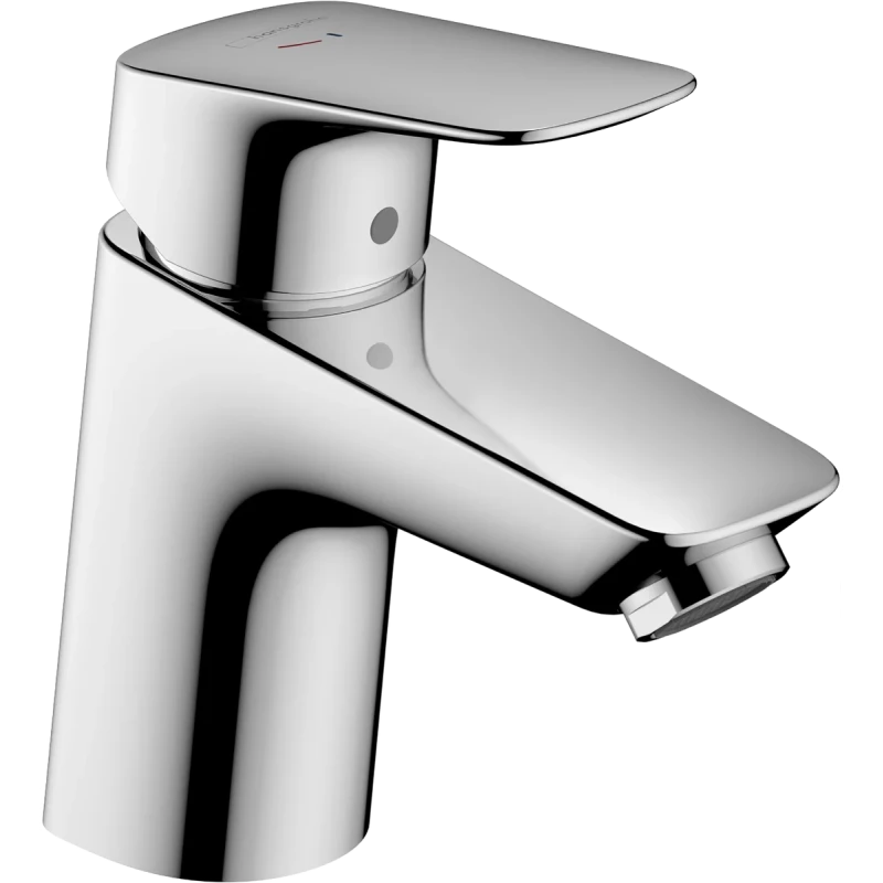 Смеситель для раковины с донным клапаном Coolstart Hansgrohe Logis 71075000 Смеситель для раковины с донным клапаном Coolstart Hansgrohe Logis 71075000