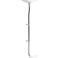 Сливная труба для высокого бачка (труба из 3 частей) Kerasan Waldorf 757390 хром