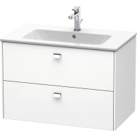 Тумба белый матовый 82 см Duravit Brioso BR410201018