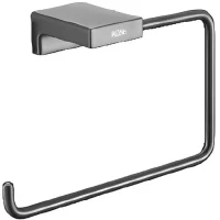 Полотенцедержатель кольцо Rose RG1806T оружейная сталь