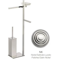 Комплект для туалета Stil Haus Urania U21m(36) напольный, никель