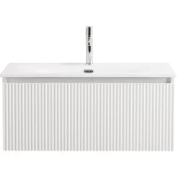 Тумба под раковину BelBagno Uno UNO-800-1C-SO-BO 80 см, подвесная, белый матовый