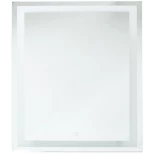 Изображение товара зеркало 90x80 см белый глянец bellezza фабио 4610615040009